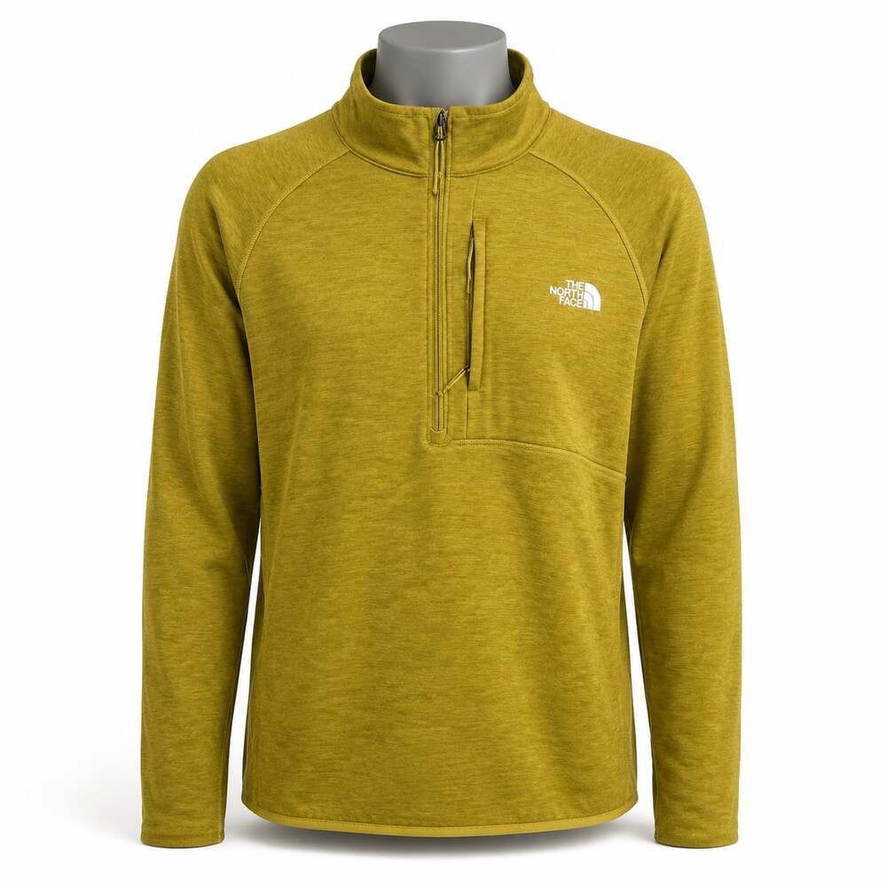 The North Face Men's Canyonlands 1/2 Zip Fleece Pullover Jacket, XL, Golden